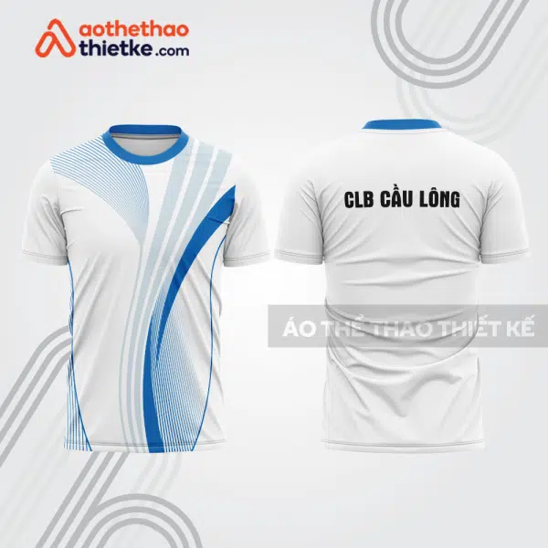 Mẫu thiết kế áo thi đấu cầu lông cl1092