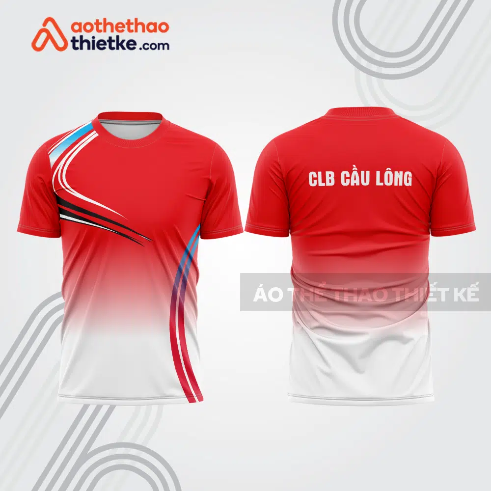 Mẫu thiết kế áo thi đấu cầu lông cl1093