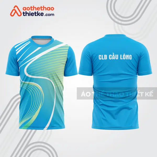 Mẫu thiết kế áo thi đấu cầu lông cl1095