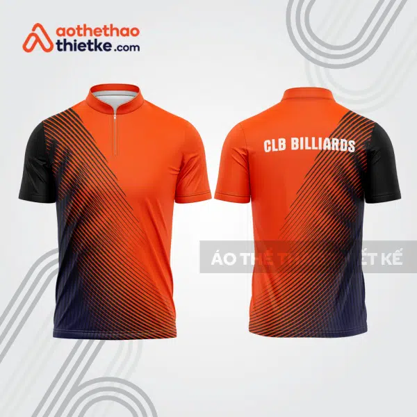 Mẫu thiết kế áo đồng phục thi đấu billiards bab502