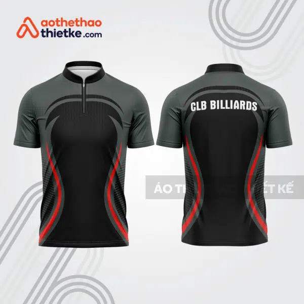 Mẫu thiết kế áo đồng phục thi đấu billiards bab513