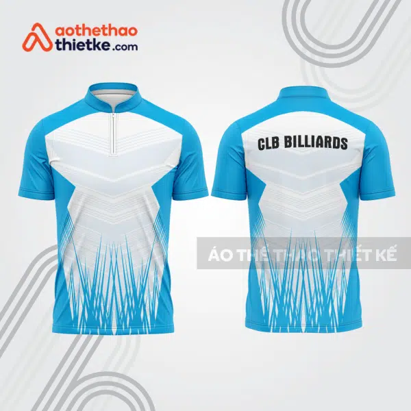 Mẫu thiết kế áo đồng phục thi đấu billiards bab515