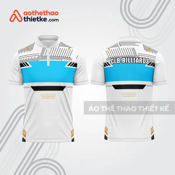 Mẫu thiết kế áo đồng phục thi đấu billiards bab520