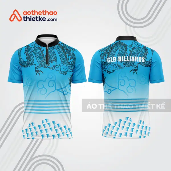 Mẫu thiết kế áo đồng phục thi đấu billiards bab530