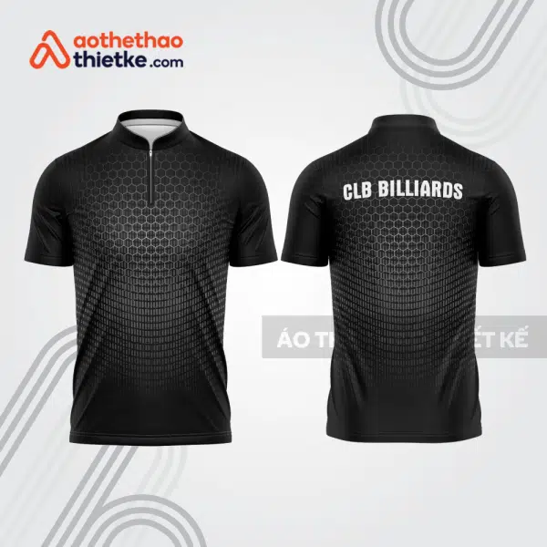 Mẫu thiết kế áo đồng phục thi đấu billiards bab531