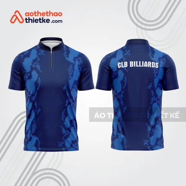 Mẫu thiết kế áo đồng phục thi đấu billiards bab538