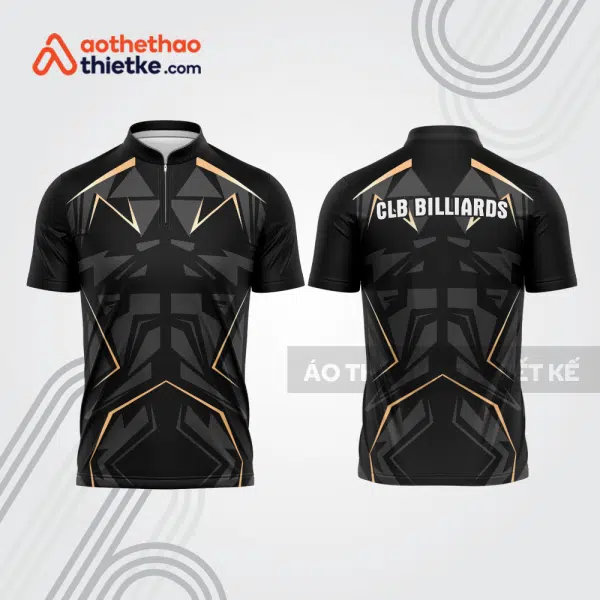 Mẫu thiết kế áo đồng phục thi đấu billiards bab540