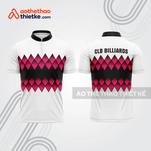 Mẫu thiết kế áo đồng phục thi đấu billiards bab541
