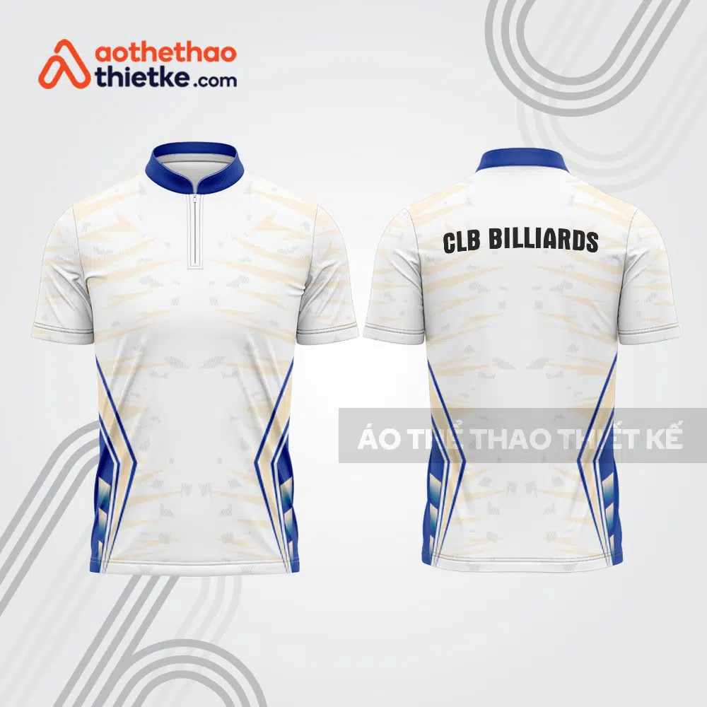 Mẫu thiết kế áo đồng phục thi đấu billiards bab542