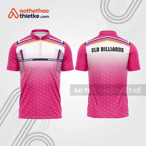 Mẫu thiết kế áo đồng phục thi đấu billiards bab546
