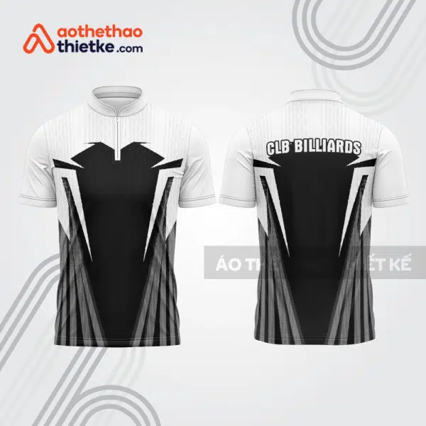 Mẫu thiết kế áo đồng phục thi đấu billiards bab551