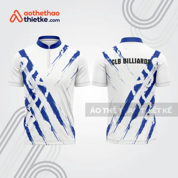 Mẫu thiết kế áo đồng phục thi đấu billiards bab552