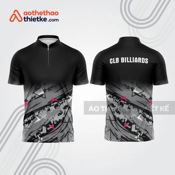 Mẫu thiết kế áo đồng phục thi đấu billiards bab560