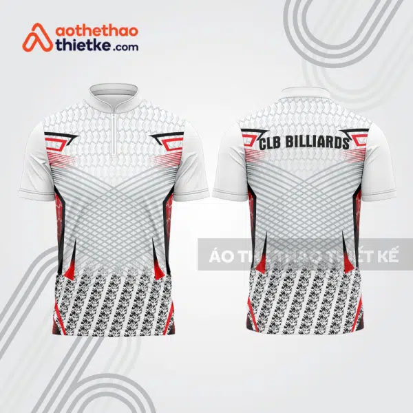 Mẫu thiết kế áo đồng phục thi đấu billiards bab564