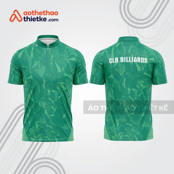 Mẫu thiết kế áo đồng phục thi đấu billiards bab566