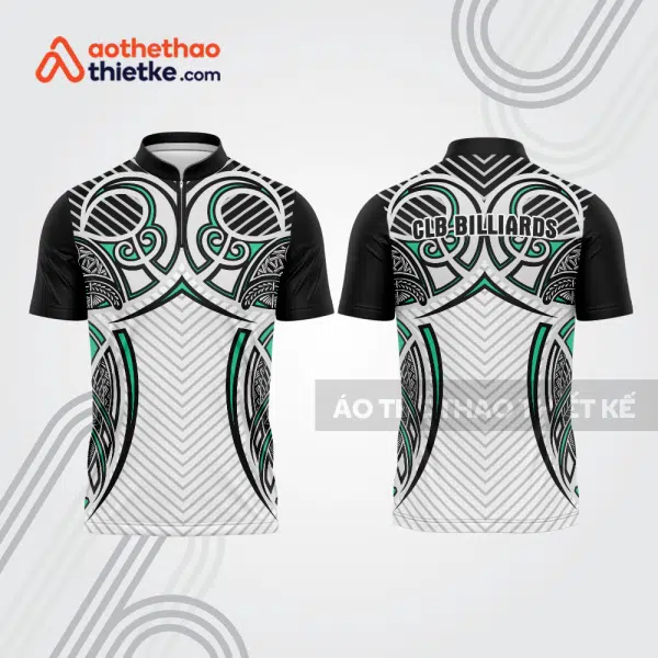 Mẫu thiết kế áo đồng phục thi đấu billiards bab572