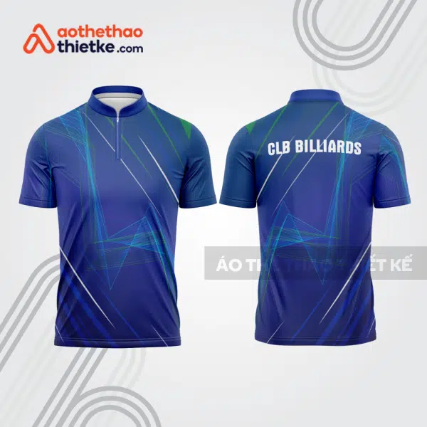 Mẫu thiết kế áo đồng phục thi đấu billiards bab573