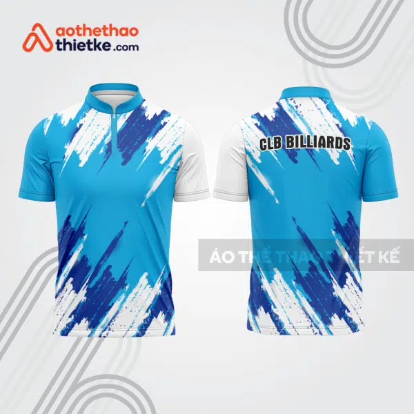 Mẫu thiết kế áo đồng phục thi đấu billiards bab575