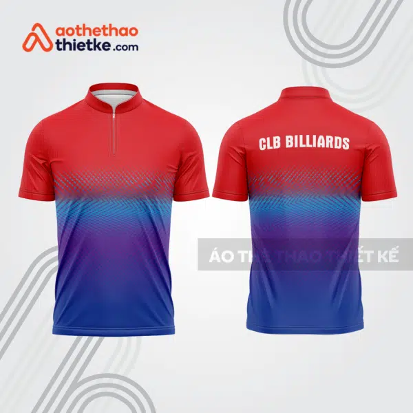 Mẫu thiết kế áo đồng phục thi đấu billiards bab588