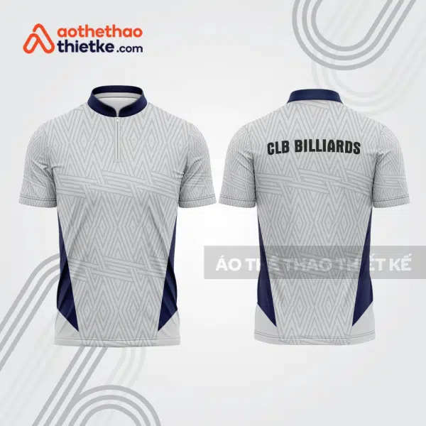Mẫu thiết kế áo đồng phục thi đấu billiards bab589