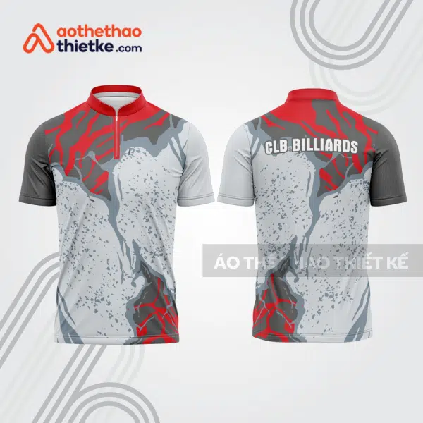 Mẫu thiết kế áo đồng phục thi đấu billiards bab593