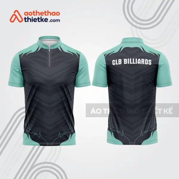 Mẫu thiết kế áo đồng phục thi đấu billiards bab602