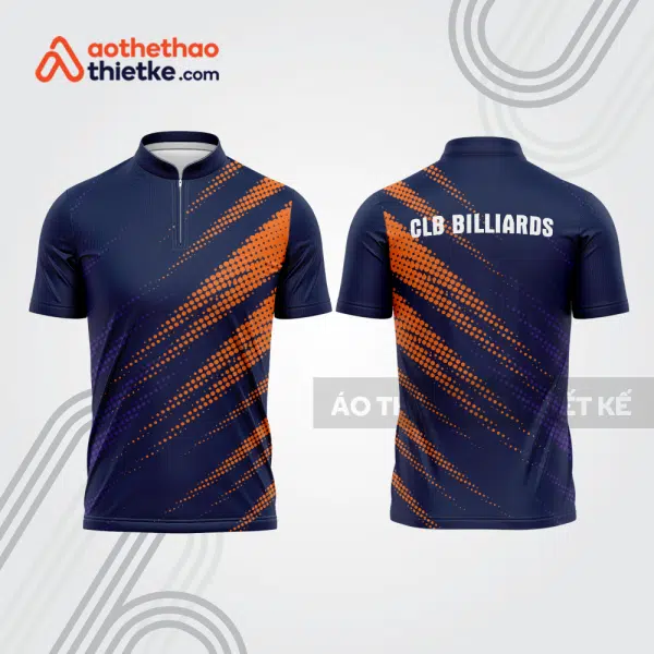 Mẫu thiết kế áo đồng phục thi đấu billiards bab607