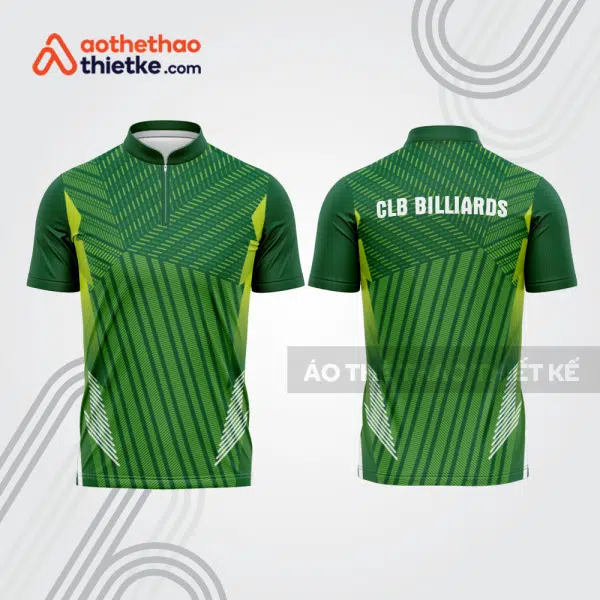Mẫu thiết kế áo đồng phục thi đấu billiards bab610