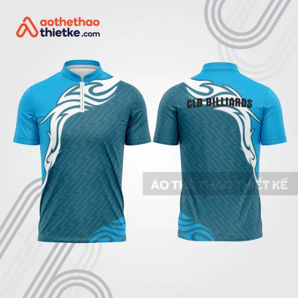 Mẫu thiết kế áo đồng phục thi đấu billiards bab611