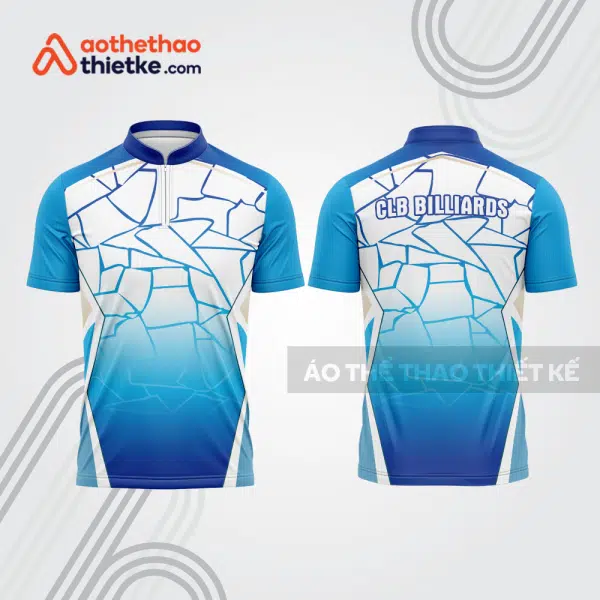 Mẫu thiết kế áo đồng phục thi đấu billiards bab622