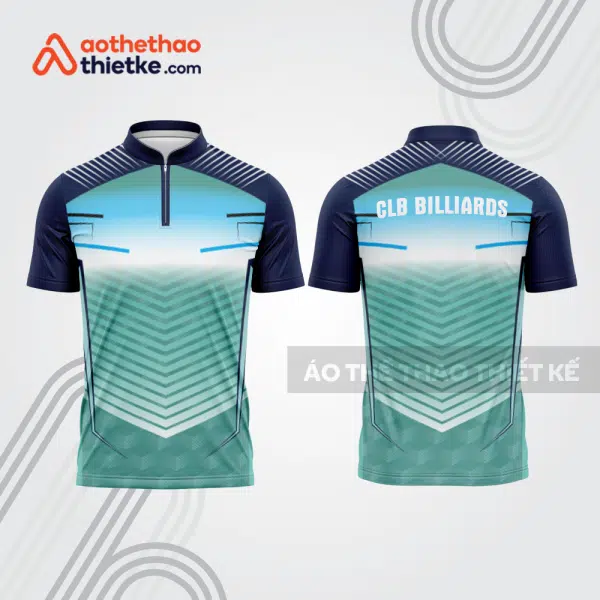Mẫu thiết kế áo đồng phục thi đấu billiards bab631
