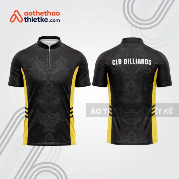 Mẫu thiết kế áo đồng phục thi đấu billiards bab643