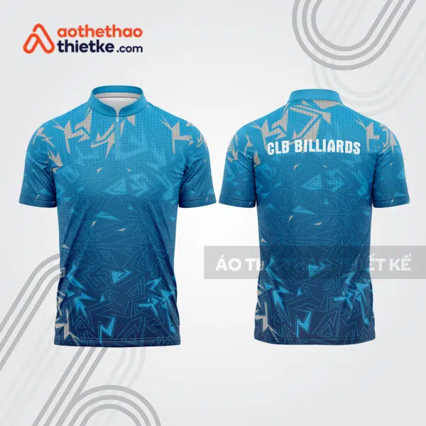 Mẫu thiết kế áo đồng phục thi đấu billiards bab646