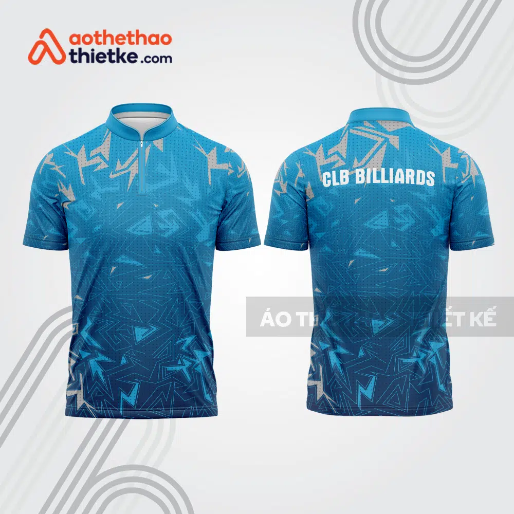 Mẫu thiết kế áo đồng phục thi đấu billiards bab646