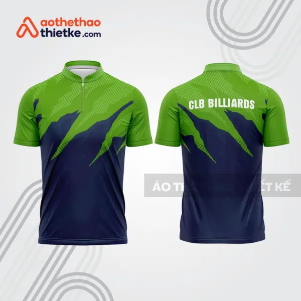 Mẫu thiết kế áo đồng phục thi đấu billiards bab650