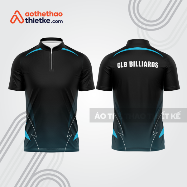 Mẫu thiết kế áo đồng phục thi đấu billiards bab652
