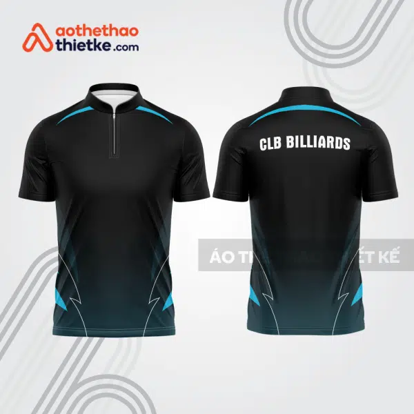Mẫu thiết kế áo đồng phục thi đấu billiards bab652