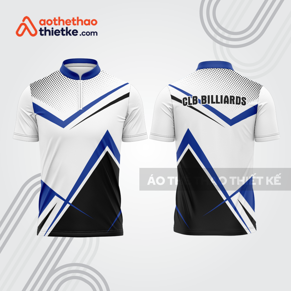 Mẫu thiết kế áo đồng phục thi đấu billiards bab662