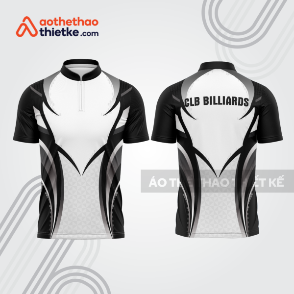 Mẫu thiết kế áo đồng phục thi đấu billiards bab665