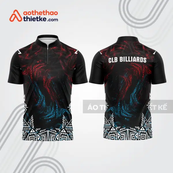 Mẫu thiết kế áo đồng phục thi đấu billiards bab666