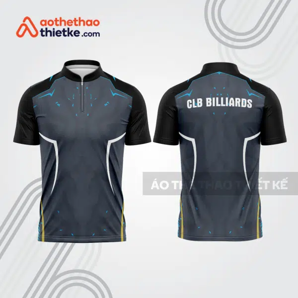 Mẫu thiết kế áo đồng phục thi đấu billiards bab671