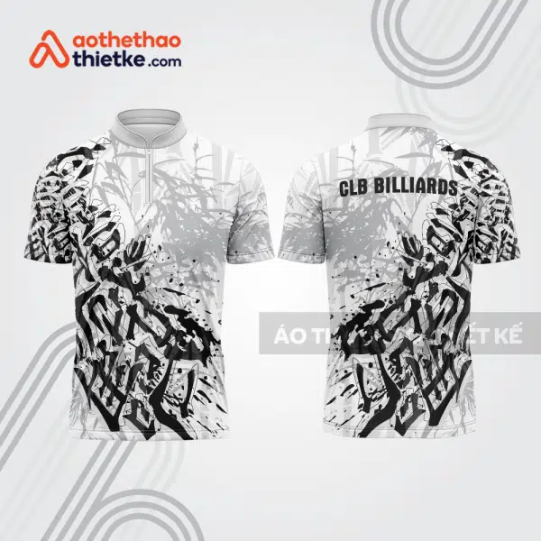 Mẫu thiết kế áo đồng phục thi đấu billiards bab679