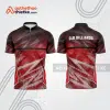 Mẫu thiết kế áo đồng phục thi đấu billiards bab680