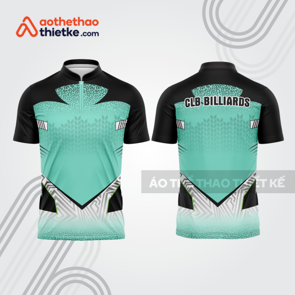 Mẫu thiết kế áo đồng phục thi đấu billiards bab681
