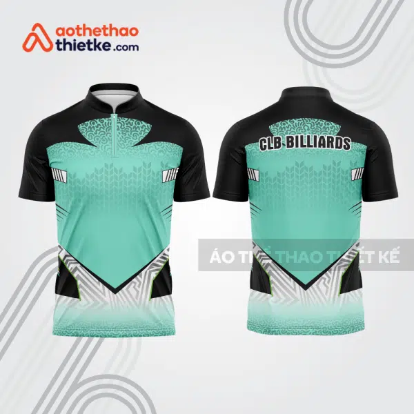 Mẫu thiết kế áo đồng phục thi đấu billiards bab681