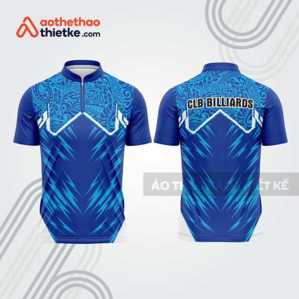 Mẫu thiết kế áo đồng phục thi đấu billiards bab683