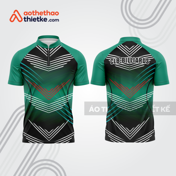 Mẫu thiết kế áo đồng phục thi đấu billiards bab684
