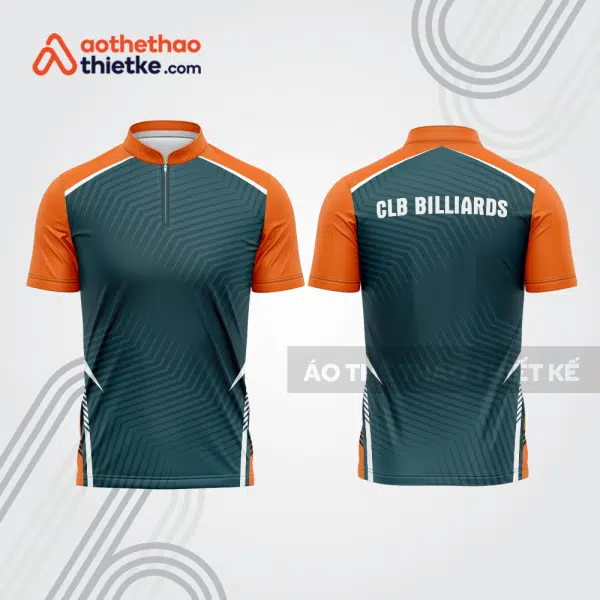 Mẫu thiết kế áo đồng phục thi đấu billiards bab692