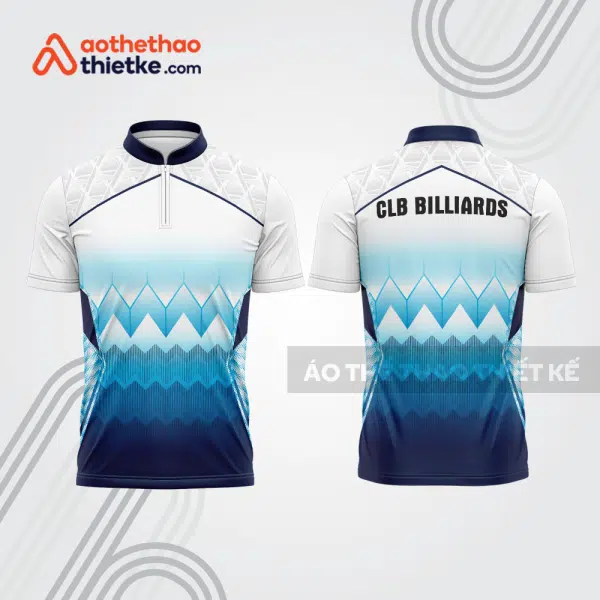 Mẫu thiết kế áo đồng phục thi đấu billiards bab695