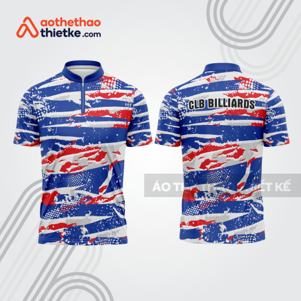 Mẫu thiết kế áo đồng phục thi đấu billiards bab700